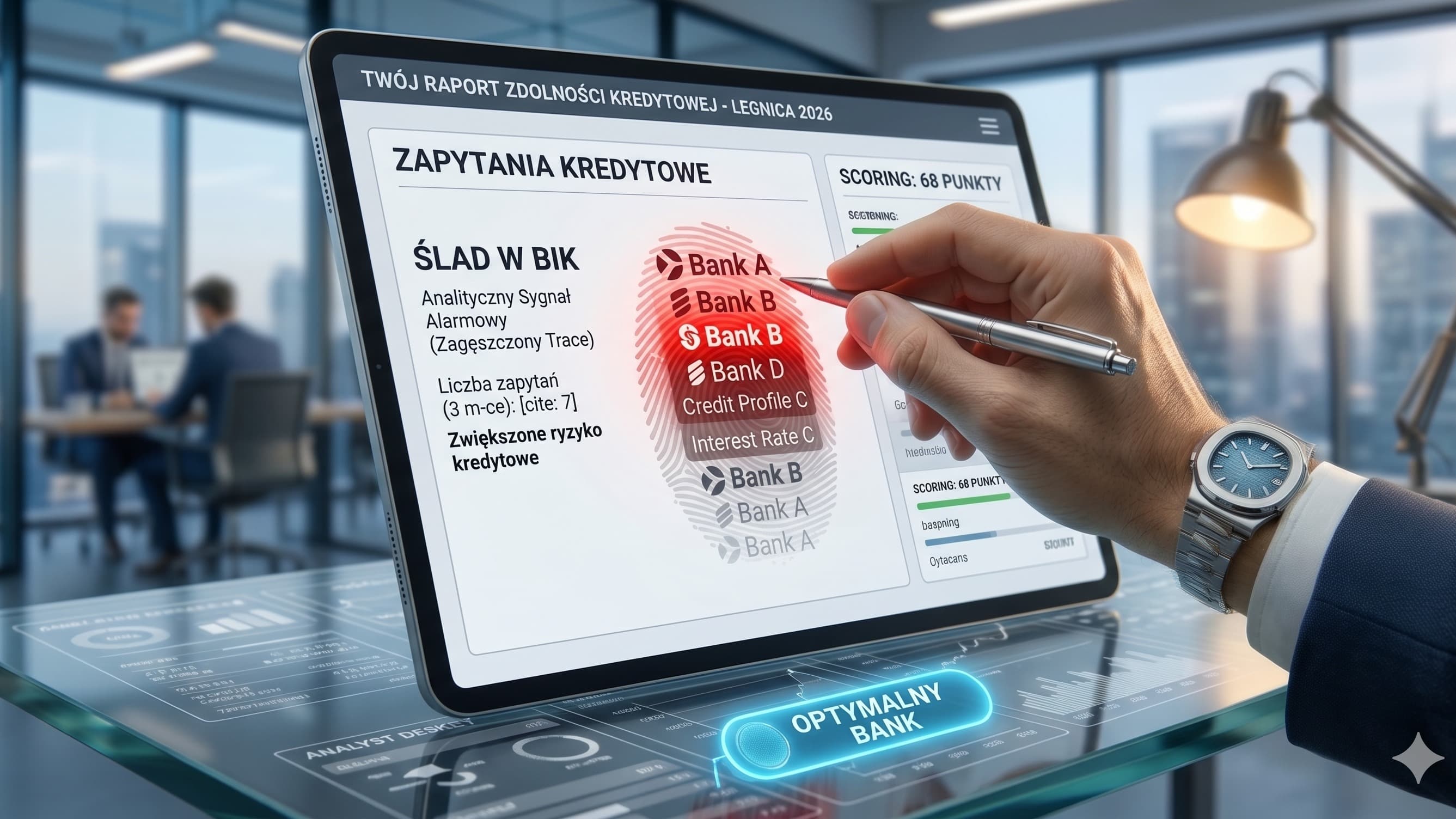Sprawdzasz zdolność kredytową w kilku bankach naraz? Właśnie sobie zaszkodziłeś.