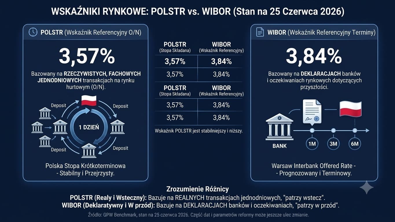 POLSTR zastąpi WIBOR. Co to naprawdę znaczy dla Twojej raty - i czego jeszcze nie wiadomo